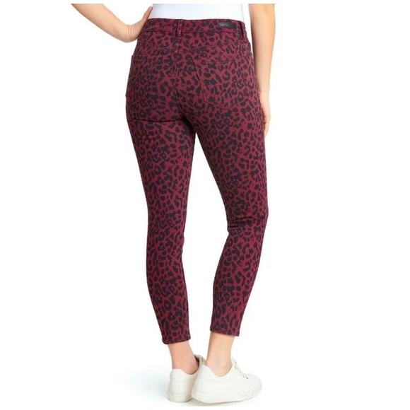 Sanctuary -The Social Standard - Skinny Ankle Jean Red Cat 6 X 26 - Picture 13 of 13